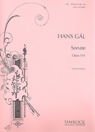 Sonate op.101 fr Viola und Klavier