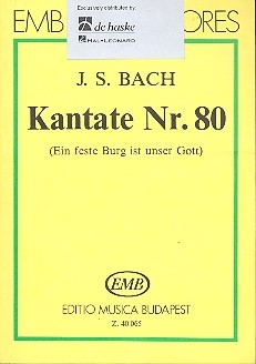 Ein feste Burg ist unser Gott Kantate Nr.80 BWV80 Studienpartitur