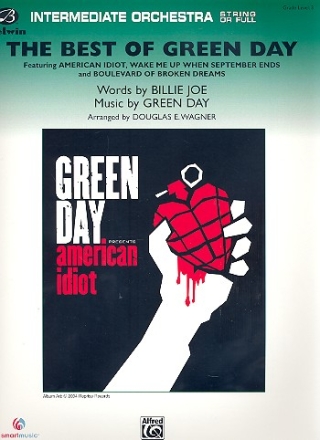 The Best of Green Day (American Idiot) for orchestra (winds ad lib) score and parts (strings 8-8-5--5-5-5)