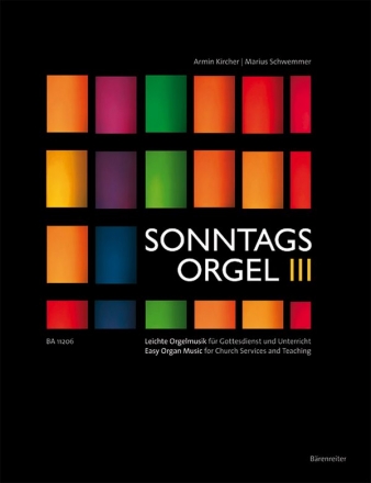 Sonntagsorgel Band 3 - Liedbearbeitungen fr Orgel