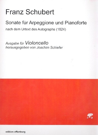 Sonate fr Arpeggione fr Violoncello und Klavier