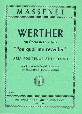 Pourquoi me rveiller for tenor and piano (en/frz)