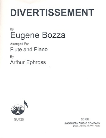 Divertissement op.39 for flute and piano