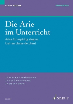 Die Arie im Unterricht fr Sopran und Klavier