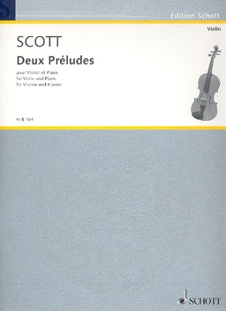 Zwei Prludien fr Violine und Klavier