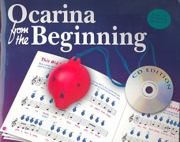 Okarina from the Beginning (+CD) for 4-hole okarina