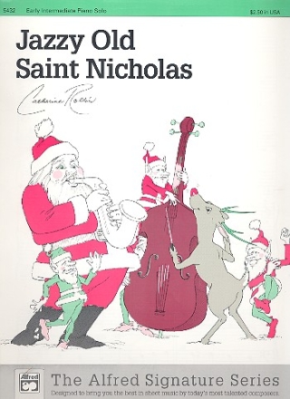 Jazzy old Saint Nicholas for piano