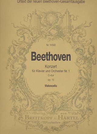 Konzert C-Dur op.15 Nr.1 fr Klavier und Orchester Violoncello