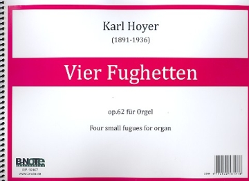 4 Fughetten op.62 fr Orgel