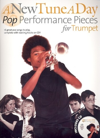 A New Tune a Day Pop Performance Pieces (+CD): for trumpet