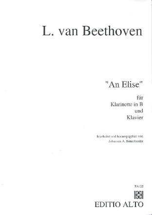 An Elise fr Klarinette und Klavier