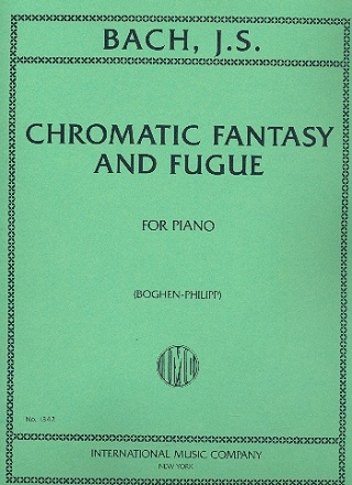 Chromatic Fantasy and Fugue in d Minor for piano