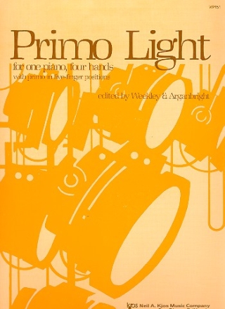 Primo Light  for piano 4 hands score