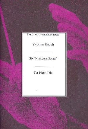 6 Nonsense Songs for piano 2-6 hands Verlagskopie