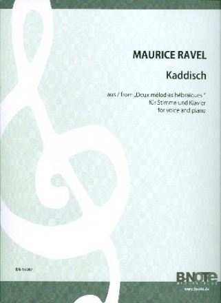 Kaddisch fr Gesang und Klavier (hebr/fr)