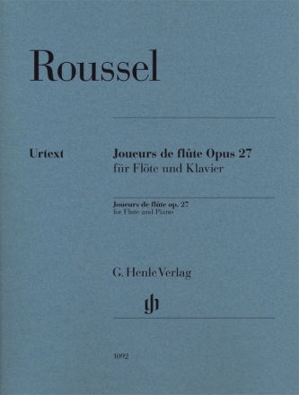 Joueurs de flte op.27 fr Flte und Klavier