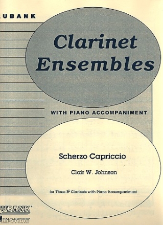 Scherzo capriccio fr 4 Klarinetten und Bassklarinette (Ensemble) Partitur und Stimmen