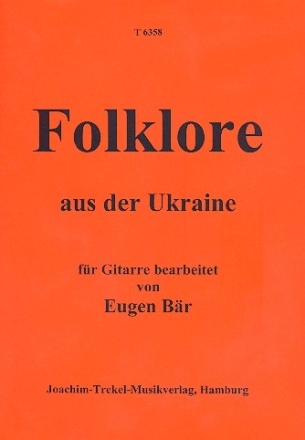 Folklore aus der Ukraine fr Gitarre