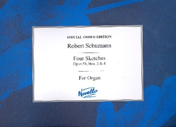 Sketches op.58,3 and op.58,4 for organ archive copy