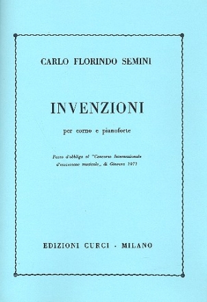 Invenzioni per corno et pianoforte