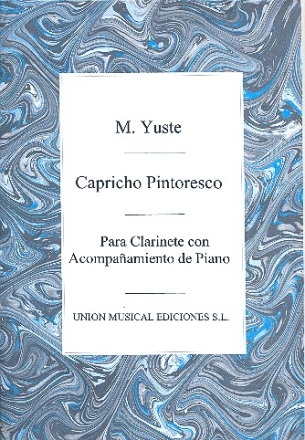 Capricho pintoresco op.41 para clarinete con piano