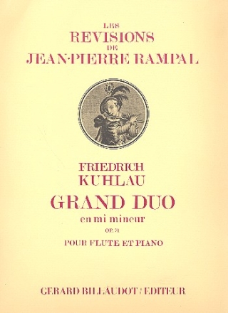 Grand duo en mi mineur op.71 pour flte et piano