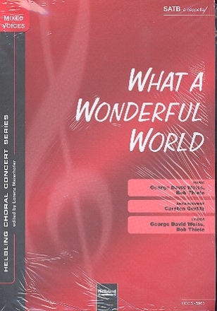 What a wonderful World  fr gem Chor a cappella Partitur