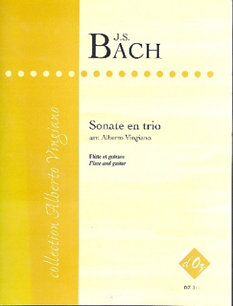 Sonate en trio pour flte et guitare partition et parties