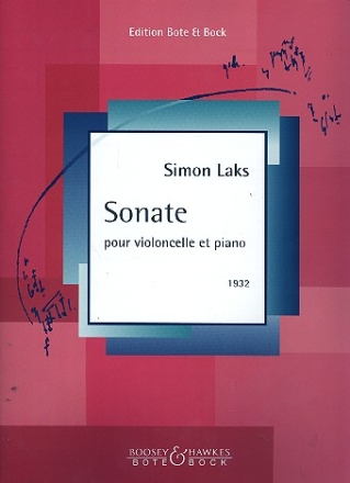 Sonate fr Violoncello und Klavier