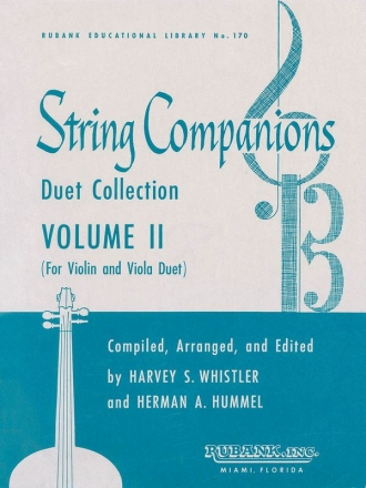 String Companions Duet Collection vol.2 for violin and viola score