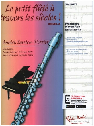 Le petit flut  travers les sicles vol.7a (+Online Audio) pour flte et piano