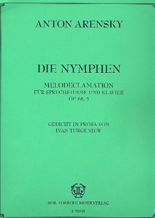 Die Nymphen op.68,3 fr Sprechstimme und Klavier