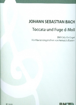 Toccata und Fuge d-Moll BWV565 fr Klavier