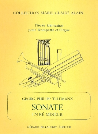 Sonate r mineur pour trompette en ut ou sib et orgue