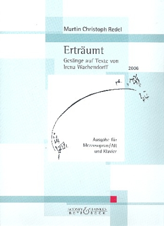 Ertrumt fr Mezzosopran (Alt) und Klavier