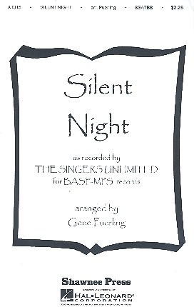 Silent Night for mixed chorus (SSATBB) a cappella score