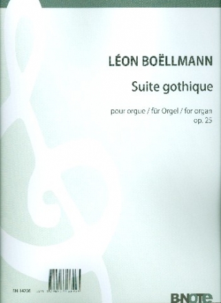 Suite gothique op.25 pour orgue