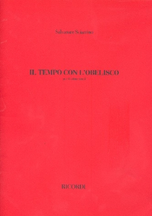 Il tempo con l'obelisco per 6 strumenti partitura