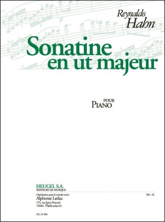 Sonatine en ut majeur  pour piano