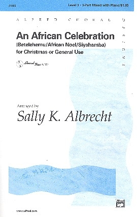 An African Celebration for mixed chorus (SAB) and piano score