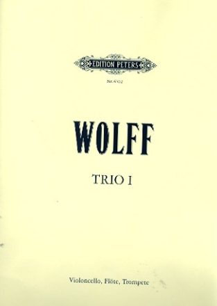 Trio 1 fr Flte, Trompete und Violoncello Partitur und Stimmen