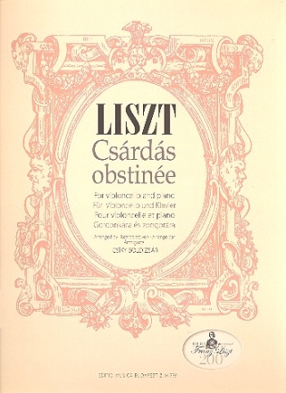 Czrds obstine fr Violoncello und Klavier