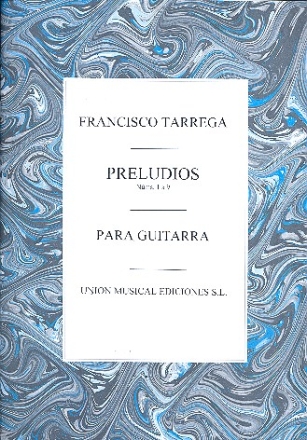 Preludius nos.1-9 for guitar