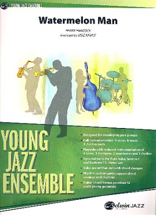 Watermelon Man for young jazz ensemble score and parts