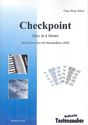 Checkpoint fr 2 Akkordeons Partitur und Stimmen