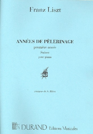 Annes de Plerinage vol.1 - Suisse pour piano