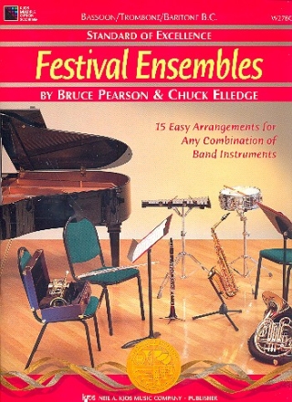 Festival Ensembles for concert band bassoon/trombone/baritone b.c.