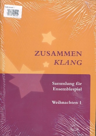 Zusammenklang - Weihnachten Band 1 fr flexibles Ensemble Partitur und Stimmen