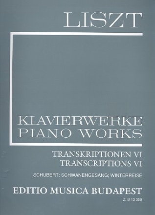 Klavierwerke Serie 2 Band 21 Transkriptionen Band 6 broschiert