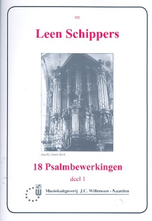 18 Psalmbewerkingen vol.1 voor orgel